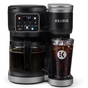 Keurig Black and Silver Coffee Maker